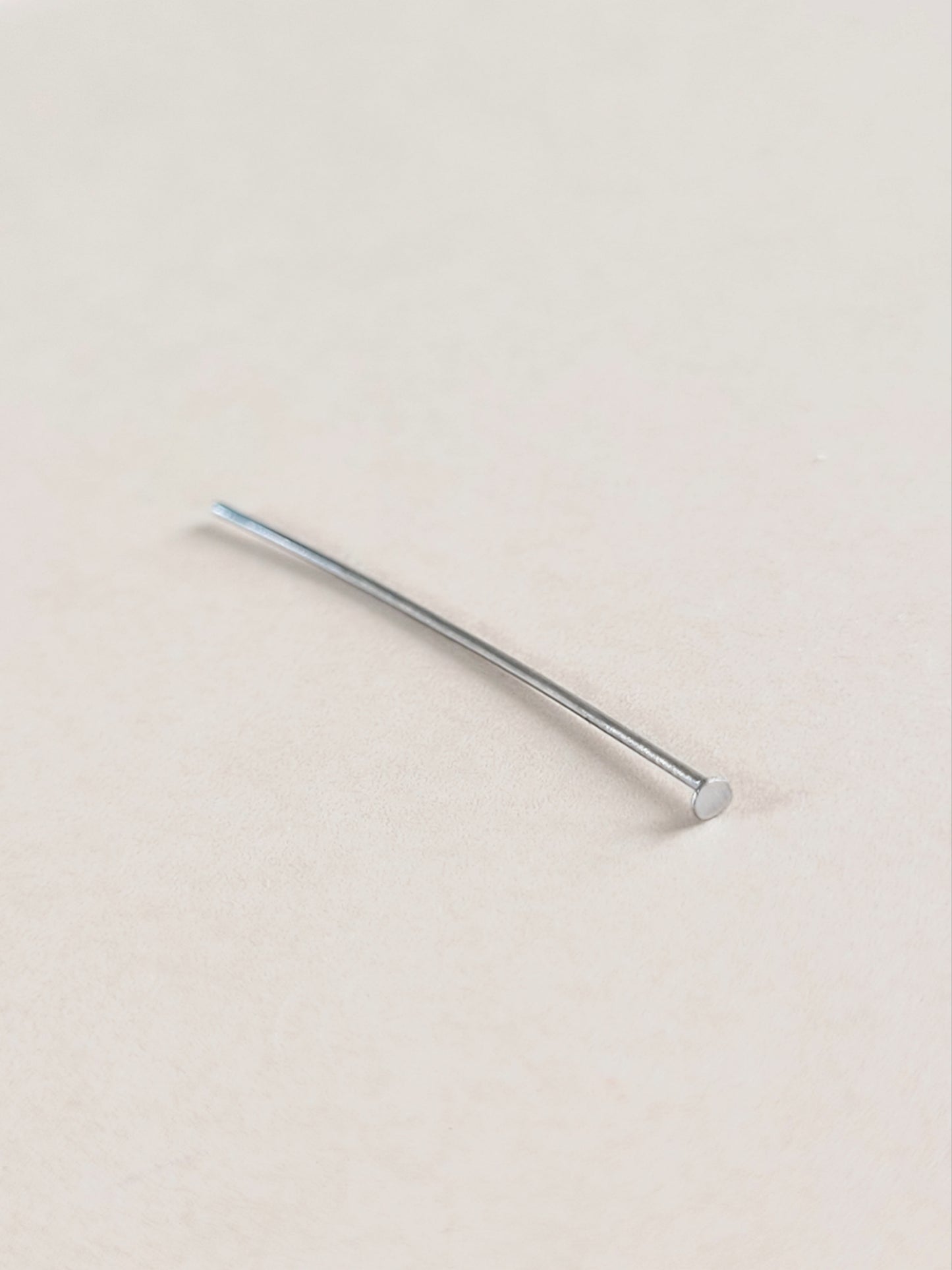 Kirurginteräs korupiikki tasapää 30 mm